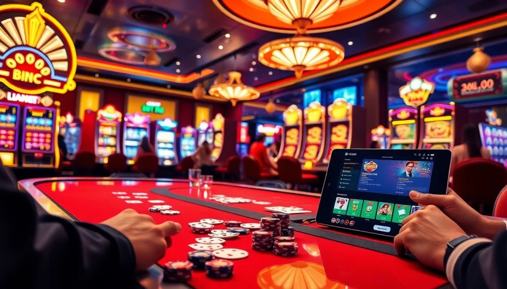 Experience the thrill of Taya365 INK with vibrant casino tables and engaging gameplay in this online gambling hub.